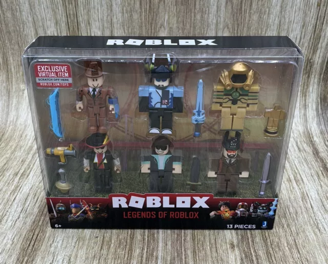 ROBLOX ACTION COLLECTION - LEGENDS OF ROBLOX Figure Pack Unopened $14. ...
