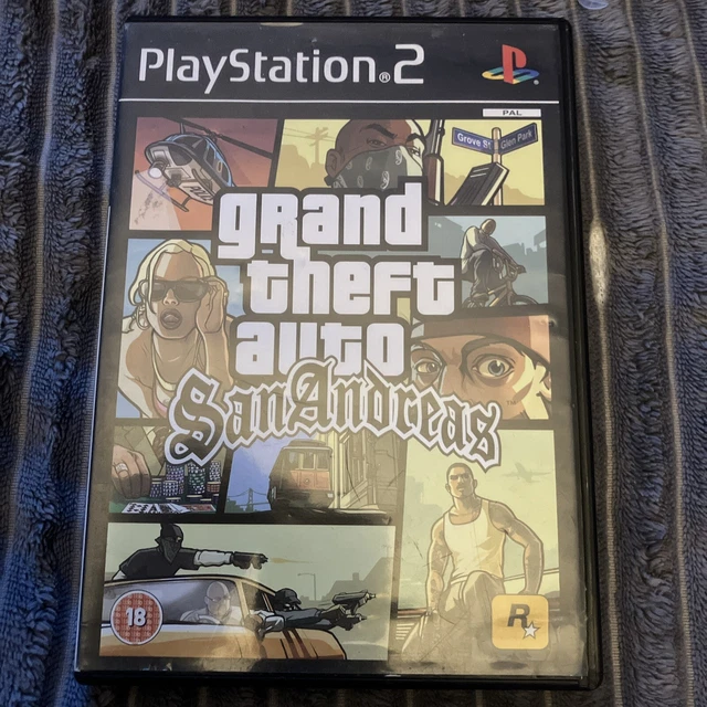 GRAND THEFT AUTO: San Andreas (Sony PlayStation 2, 2004) £6.95 ...