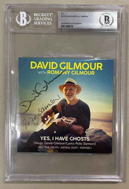 Multi Signed (2) David Gilmour Pink Floyd Polly Samson CD BGS BAS AUTO