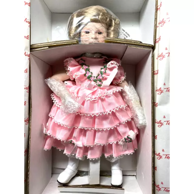 NIB Danbury Mint Shirley Temple Dolls of the Silver Screen Littlest Rebel VTG