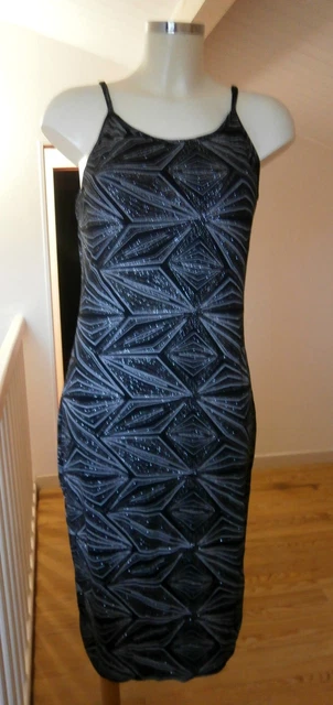 Robe noire neuve taille 42 marque Ikone Paris modèle Laure (sa