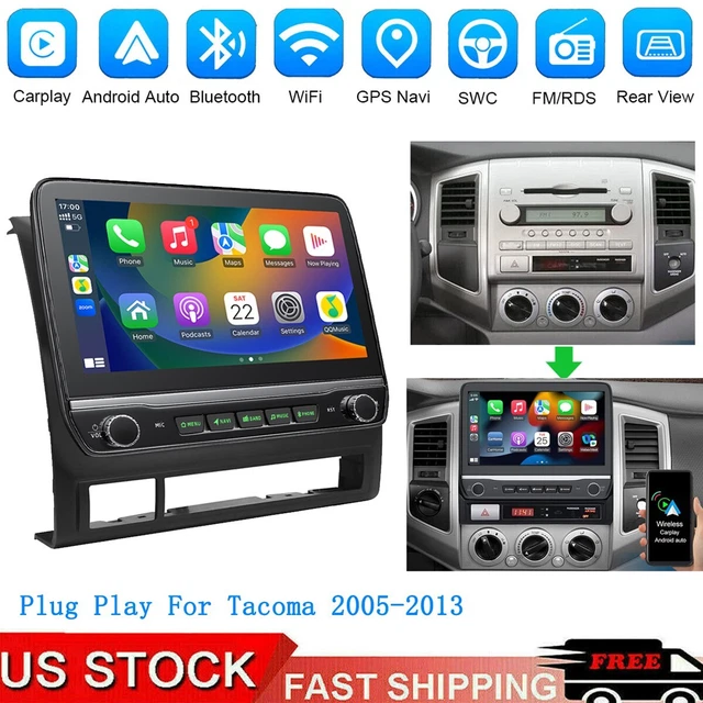 FOR TOYOTA TACOMA 2005-2013 Android 13.0 Car Radio Stereo GPS WIFI Apple Carplay