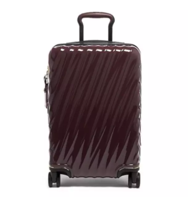 Tumi 19 Degree International Expandable  Carry On  139683-9880 ~ Beetroot