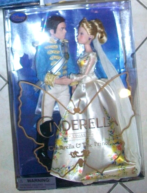 Disney Store Film Collection Cinderella Live Action Doll & Prince