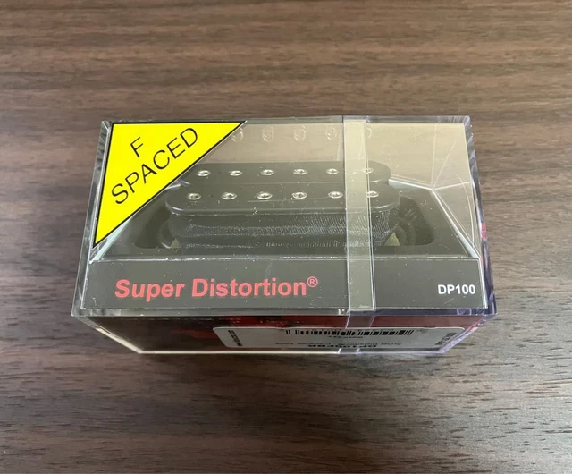 New DiMarzio DiMaggio Super Distortion DP100 F SPACE Black Pickup