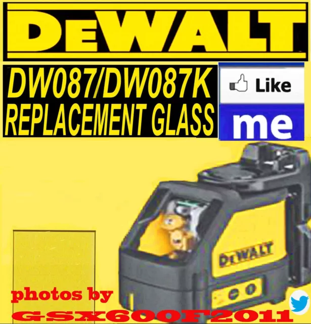 Dewalt Dw087/Dw087K Replacement Glass/Screen/Lens Laser Level Repair