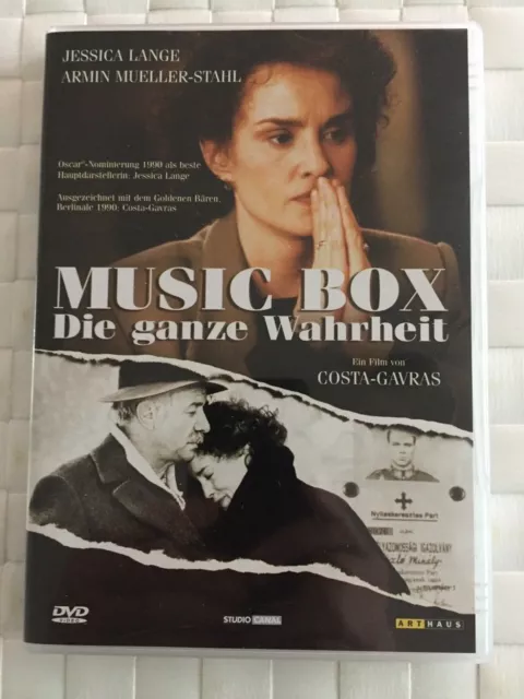 Music Box  die ganze Wahrheit  Jessica Lange  Armin Mueller-Stahl   DVD  wie Neu