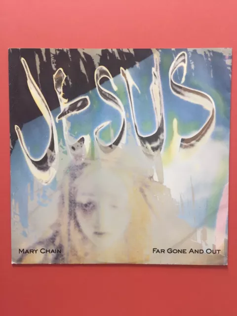 The Jesus And Mary Chain. Far Gone And Out. 12" Single. 1992. Indie Rock, Goth