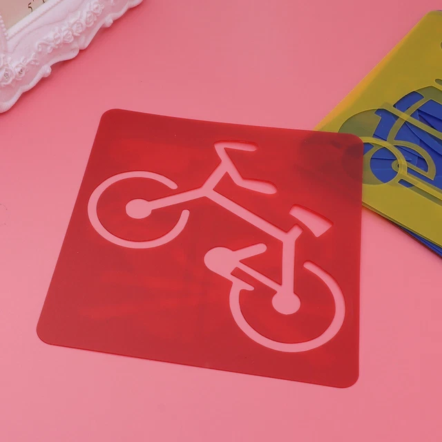 4 Pcs 10 Pcs Ensemble De Pochoirs à Fleurs - Modèles De Peinture De Feuilles D'Animaux Résistants à La Chaleur Pour Art DIY, Artisanat, Bois, Tissu - Réutilisables Et Écologiques - Design