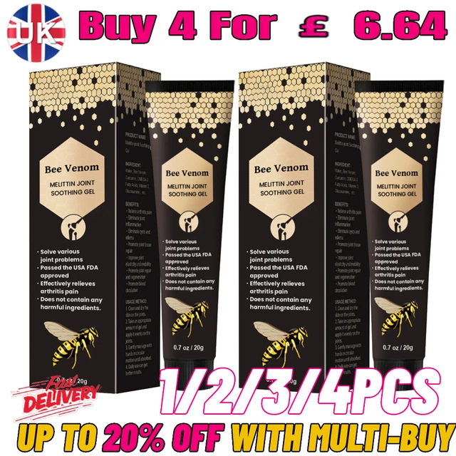 1/4X gel lenitivo veleno d'api neozelandese gel veleno d'api Regno Unito