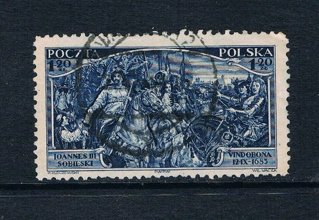 Poland 1933 Relief of Vienna 250th Anniversary o/FU SG 295 Fischer 262