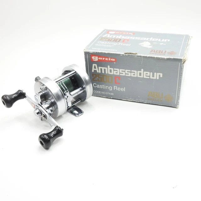 abu sweden Ambassadeur 2500c リール 右巻き Abu Sweden Ambassadeur 2500c multiplier reel