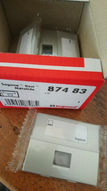 Enjoliveurs Legrand SAGANE Métalide Pour Interrupteur Automatique - Lot De 2 NEUF
