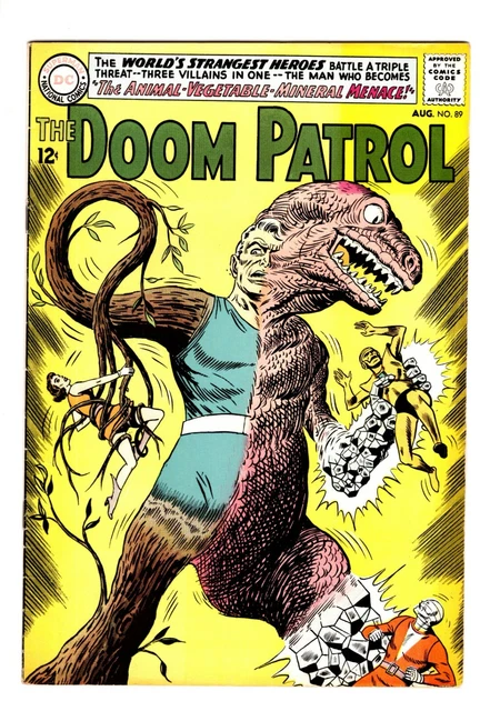 Doom Patrol #89 - The Animal-Vegetable-Mineral Menace!