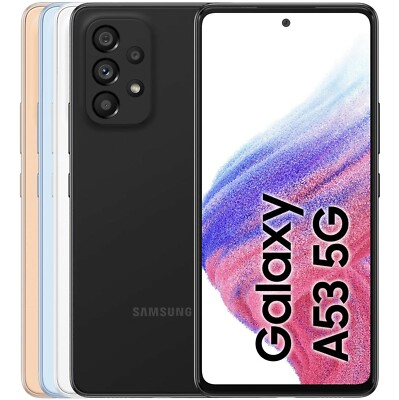 SAMSUNG GALAXY A53 128GB 8GB RAM SM-A536E/DS (FACTORY UNLOCKED) 6.5 ...