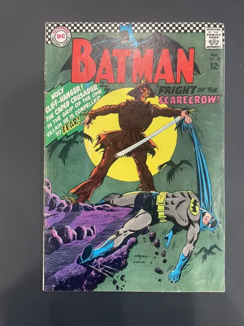  Batman #189 FN- Condition 1st Silver Age appearance of Scarecrow! 