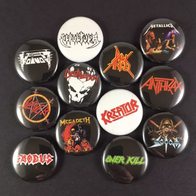 Heavy Metal 20 NEW 1 inch (25mm) button pin badge