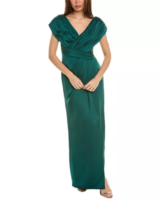 Theia Column Gown Women's Green 2
