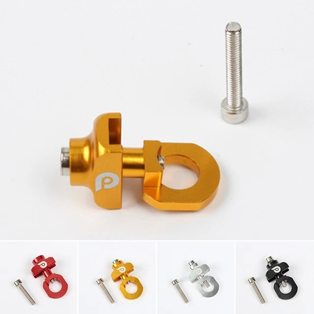 Aluminium Alloy Single Speed Bike Bicycle Chain Tensioner Adjuster Fastener Bolt