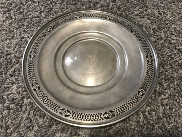Vintage Matthews Company Sterling Silver Plate or Tray 177g Free Shipping