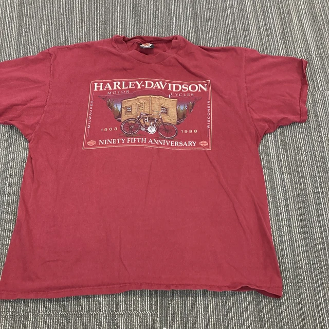 90s harley davidson shirt