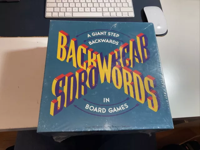 Vintage1988 Backwords Board Game - A Giant Step Backwards in Board Games