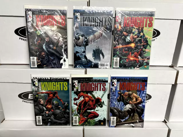 Lot of 6 Marvel Knights #1-6 Volume 2, 2002 Complete Set VERY HIGH GRADES