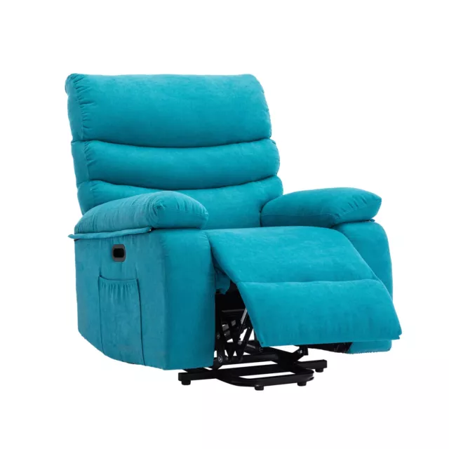 Blue Comfortable and Soft Massage Chair Sofa, Fashionable and Classic Elderly