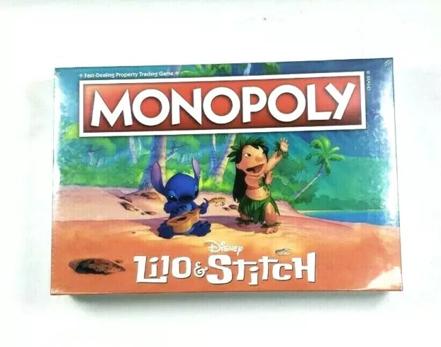 DISNEY LILO AND Stitch Monopoly Board Game Collectable Tokens