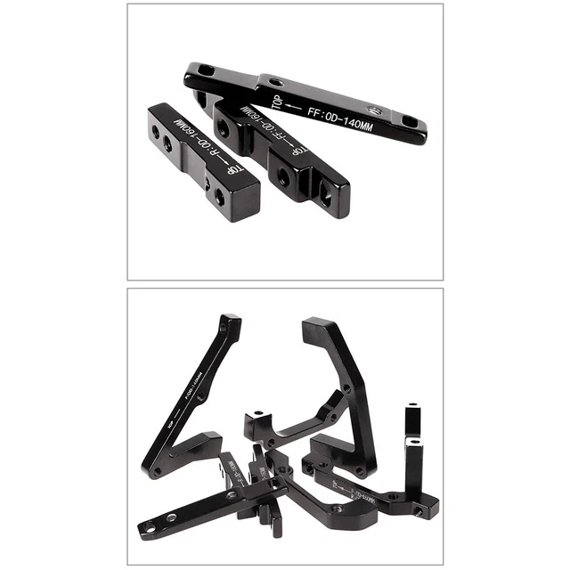 Adaptateur De Montage IS Vers Plat Pour étrier Frein Vélo - Alu CNC, Disque 160/180 Mm
