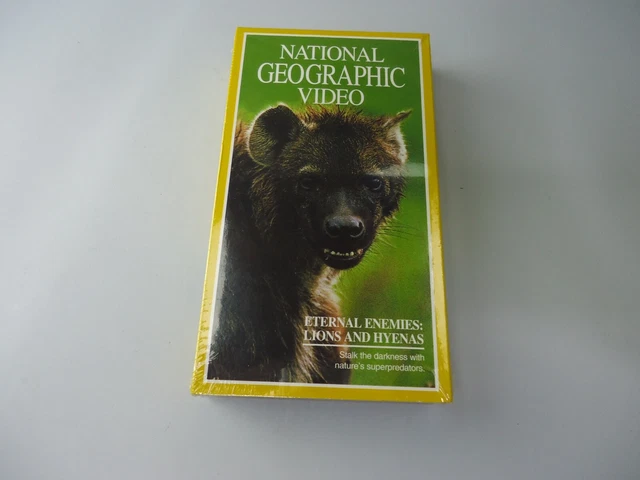 VINTAGE VHS ETERNAL Enemies Lions And Hyenas National Geographic