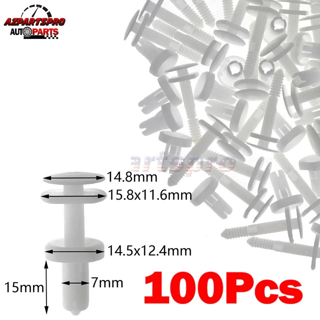 100 DOOR TRIM PANEL PUSH TYPE RETAINER CLIP for 15960325 GM TRUCK CHEVROLET GMC