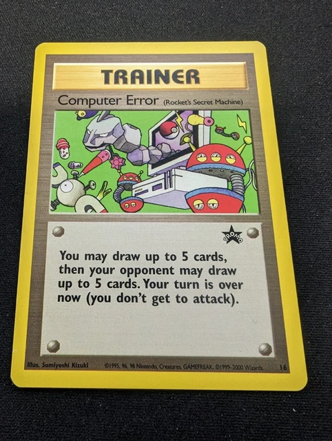 Computer Error - Black Star Promo 16 - WOTC Pokemon Card - Near Mint