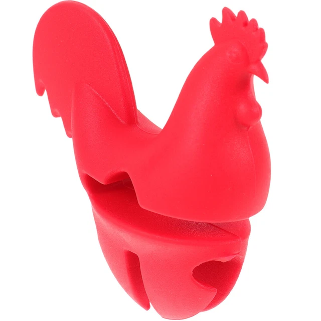Alzacoperchio In Silicone Per Pentole – Simpatico Design A Pecora, Pollo E Maiale – Antischizzo E Lavabile In Lavastoviglie