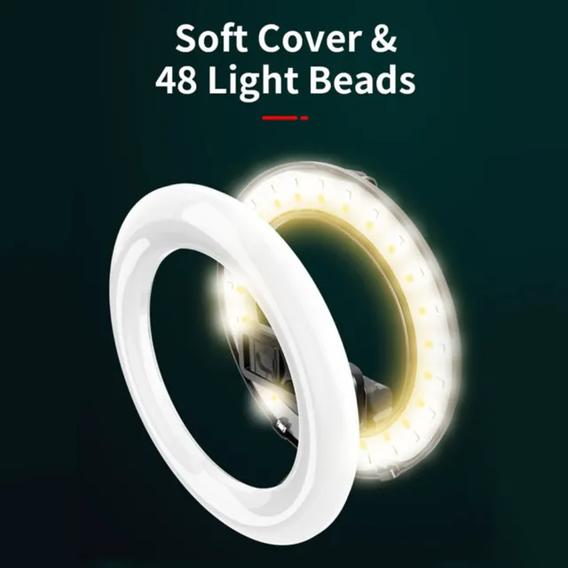 Makeup Live Streaming With Tripod Professional LED Dimmable Flashes Ring Light