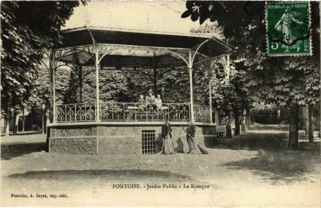 CPA PONTOISE - Jardin Public - Le Kiosque (68756)