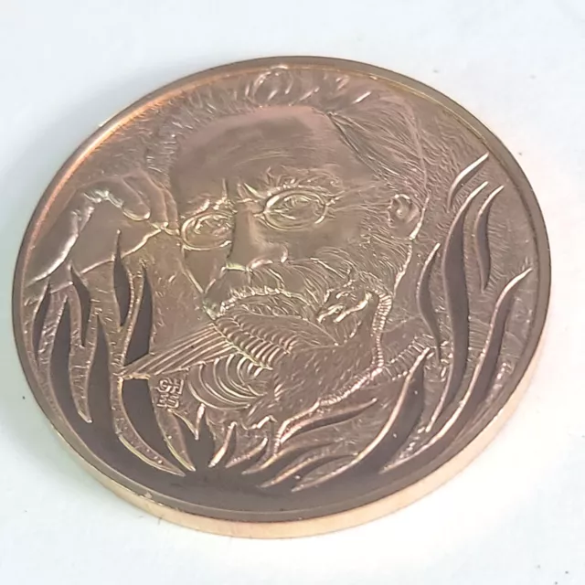 Simon Dabnow 1860-1941 Bronze Medal The Medalic History Of The Jewish People