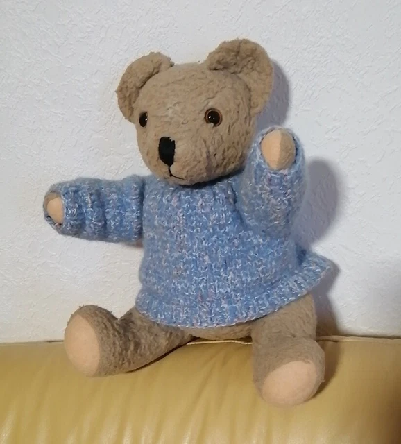 JOUET ANCIEN - VINTAGE STEIFF TEDDY OURS PELUCHE MINIATURE ORIGINAL
