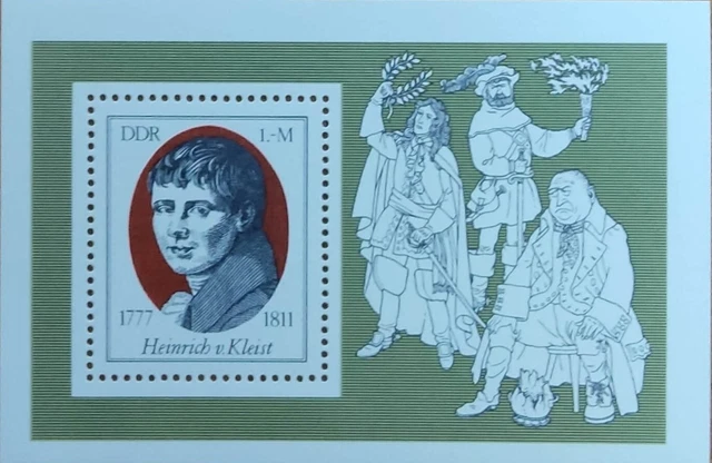 Block 51 +200. Geburtstag von Kleist+ 1977+postfrisch+ Michel Nr. 2267