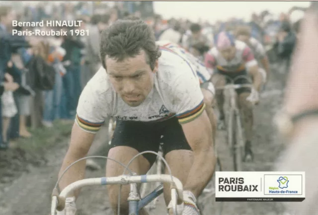 CYCLISME/TOUR DE FRANCE : HINAULT Bernard (PARIS - ROUBAIX 1981)