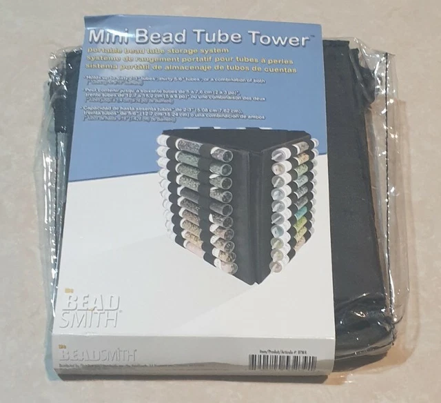 Mini torre de tubos de cuentas