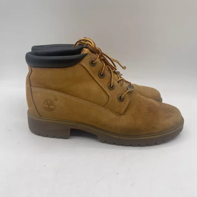 Timberland Nellie Chukka Boots Waterproof Double Sole Wheat Womens 9 (22)