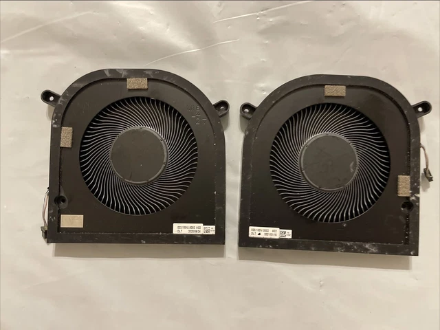 Gen DELL XPS 17 9700 Laptop CPU GPU Fans Fan 1 Fan2 DC5V 0MXF81 0P2FY9 Gen DELL XPS 17 9700 Laptop CPU GPU Fans Fan 1 Fan2 DC5V 0MXF81 0P2FY9
