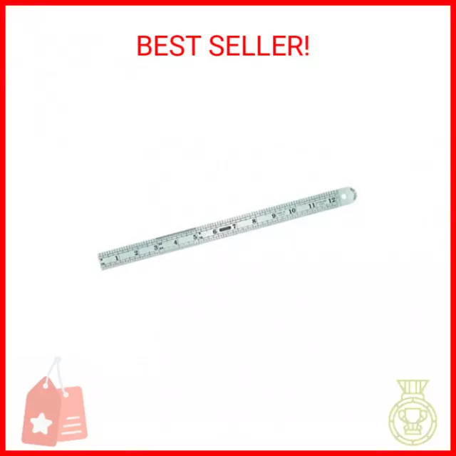 General Tools 300/1 6-Inch Flex Precision Stainless Steel Ruler