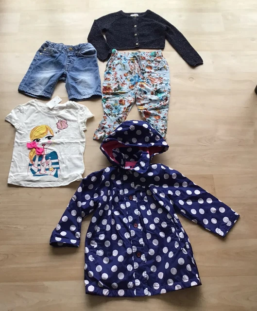 Pacchetto abbigliamento ragazze 5 articoli taglia età 2-3 anni successivi, Gap nuovo con etichette ecc.