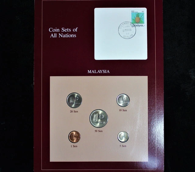 Coin Sets Of All Nations Franklin Mint (Malaysia)