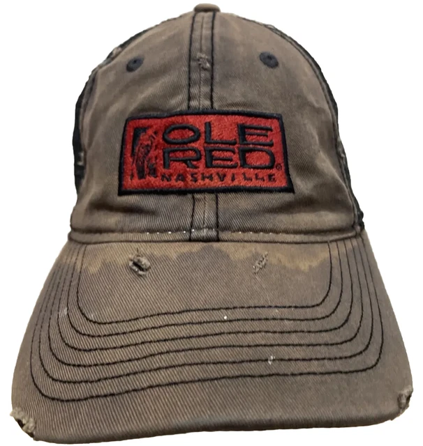 Blake Shelton Live Music Ole Red Nashville Distressed Black Baseball Cap