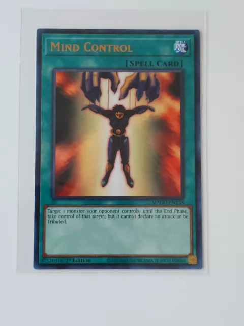 Yu-Gi-Oh! - Mind Control - MAGO-EN138 - Rare - 1st Edition