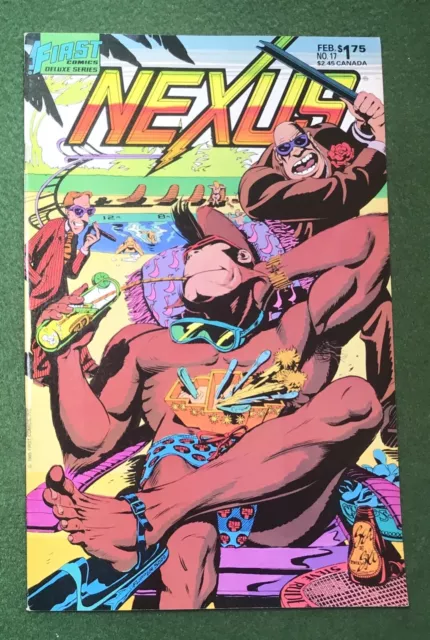 Nexus #17 First Comics Bronze Age Steve Rude Mike Baron sci fi superhero vf/nm