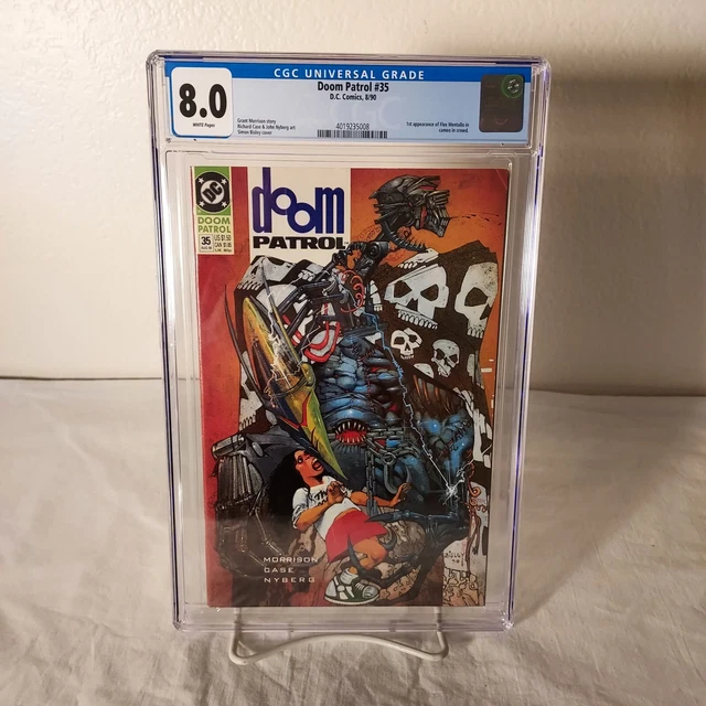 DOOM PATROL #35 CGC 8.0 DC Comics 1990 White Pages